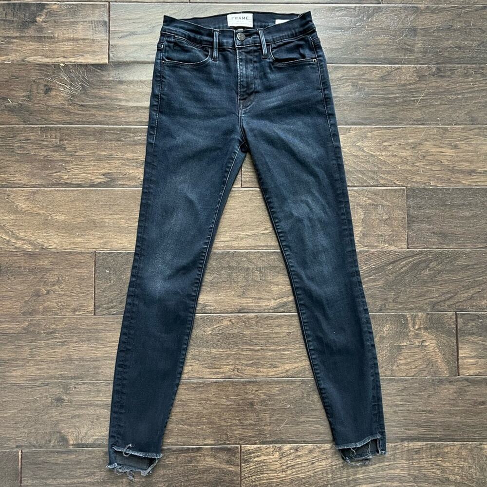 FRAME Le High Skinny Jeans Size 25